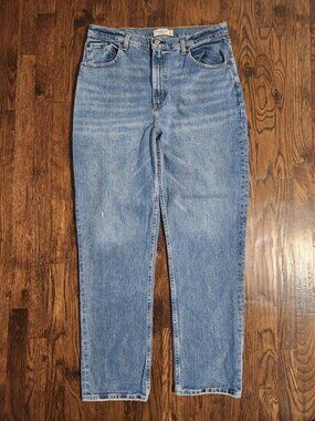 Abercrombie & Fitch Jeans Women’s 32 (14R) 90s Straight Ultra High Rise Curve Lv